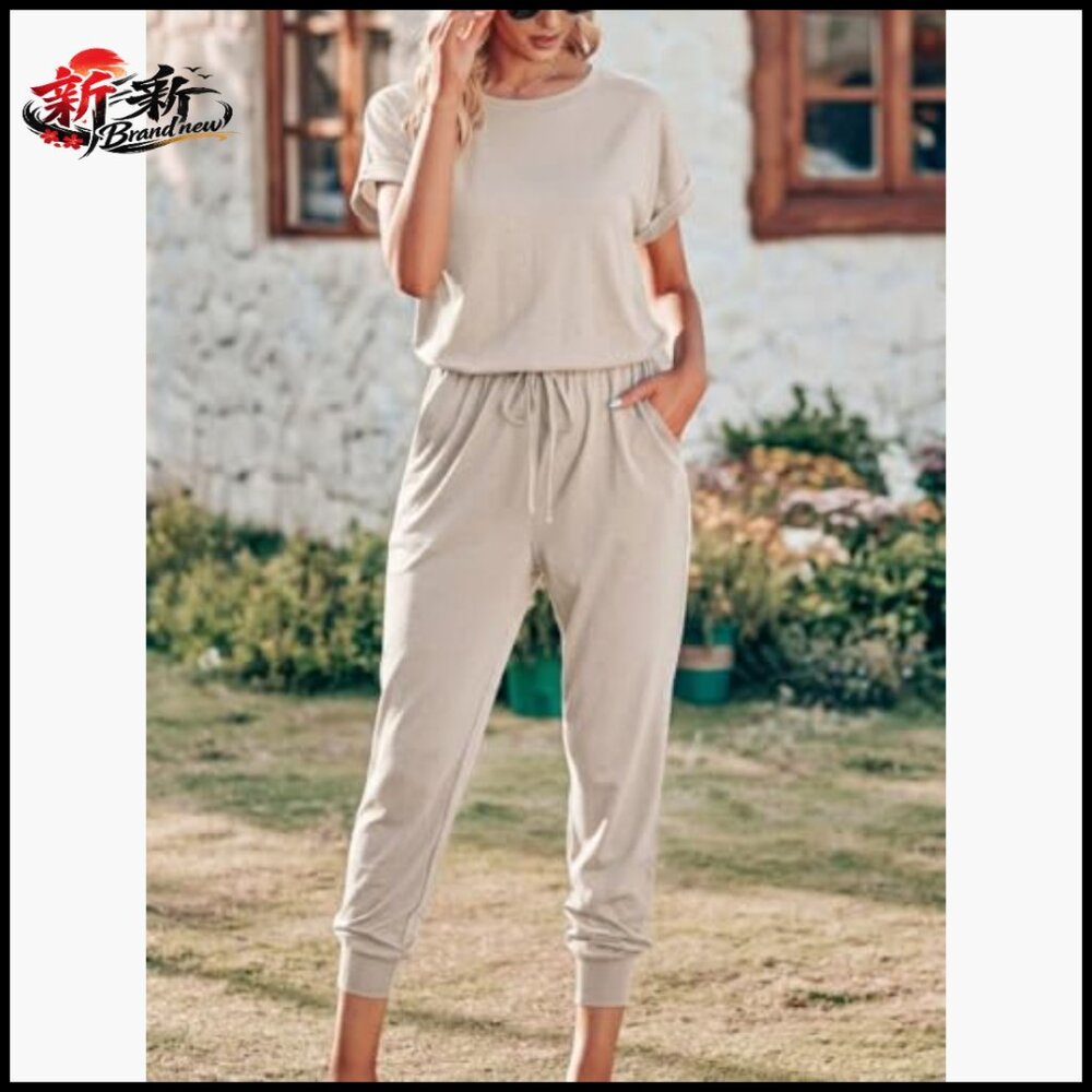 Polyester Jumpsuit with Drawstring, Side Pockets,… - image 4